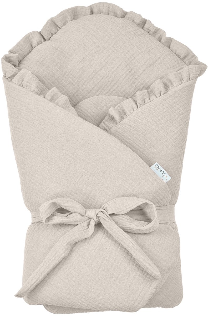 Albero Mio Beige Wikkeldeken