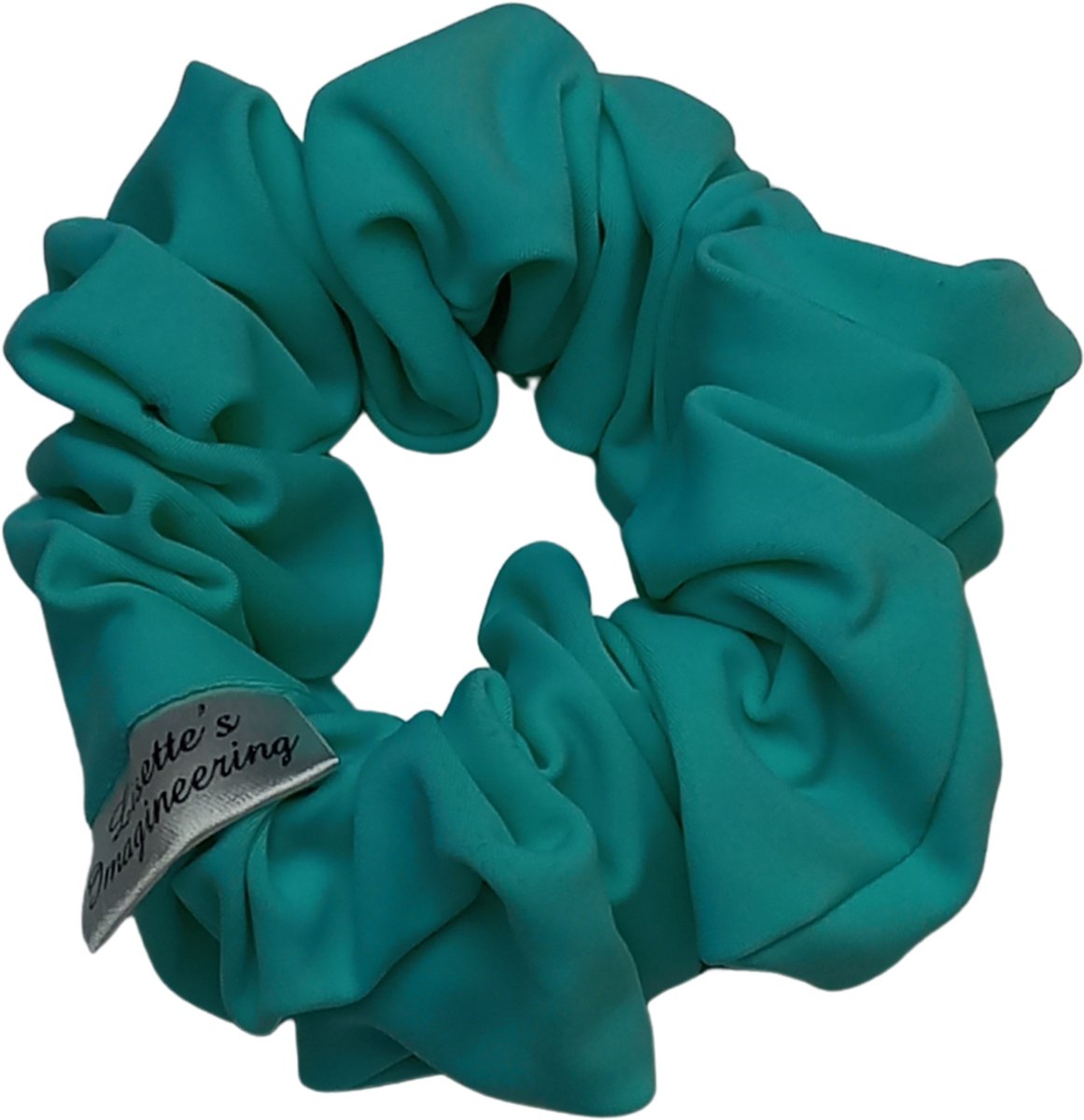 Scrunchie - Zwemscrunchie - Badpakstof - Smaragdgroen