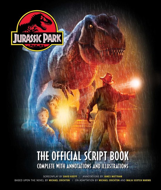 Jurassic Park: The Official Script Book - cover