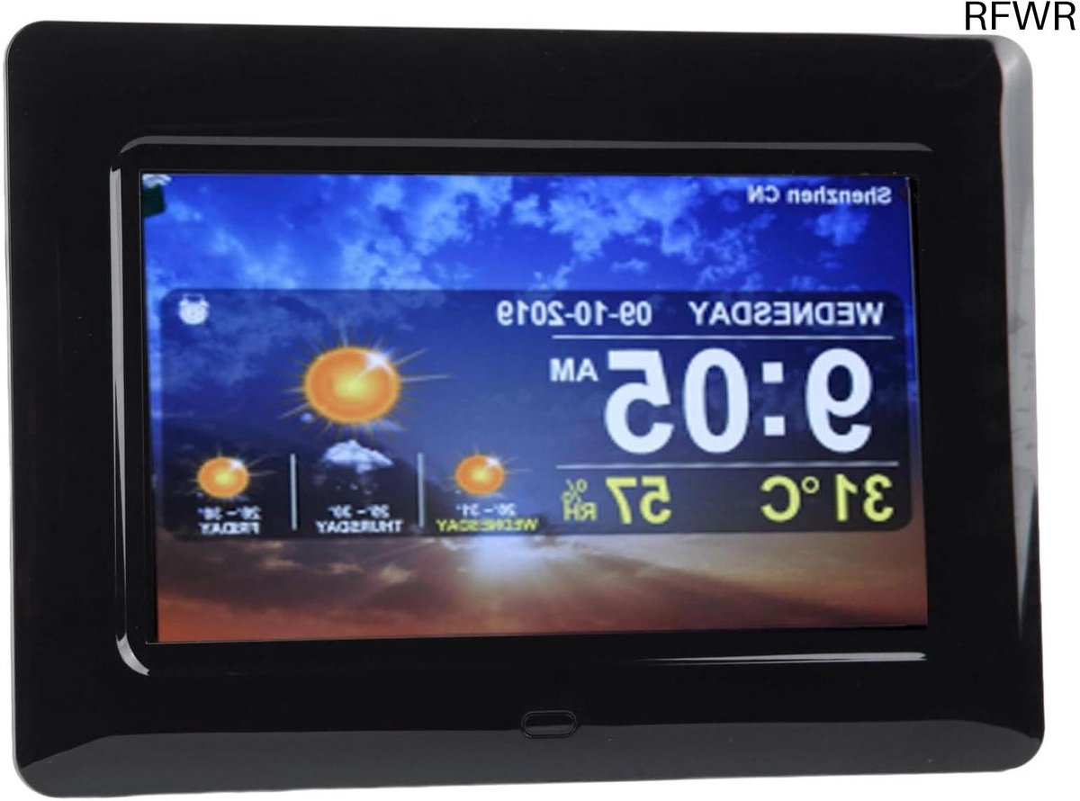 RFWR® Digitale Dagkalenderklok met Afstandsbediening en Groot Display voor Senioren