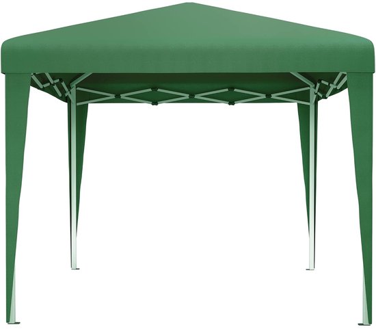 Angel Living 2.5x2.5 m Tente Pliante avec 2 Côtés, Résistant à l'eau et Aux UV, Tonnelle Pavillon avec Un Sac de Transport, Tente Pliante pour Jardin Patio à l'Air Libre (Beige
