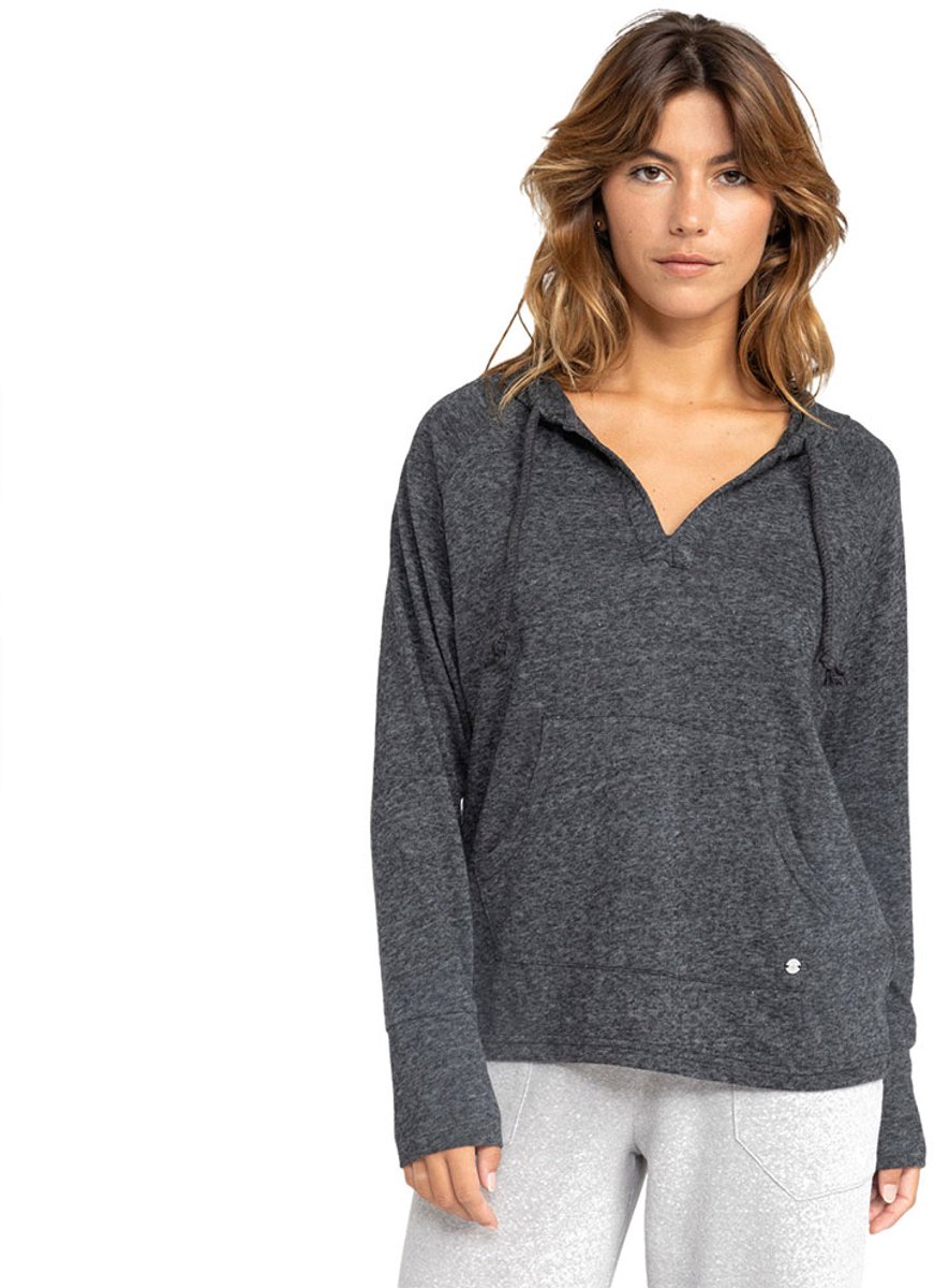 Roxy Destination Surf Hoodie L Vrouw Antraciet