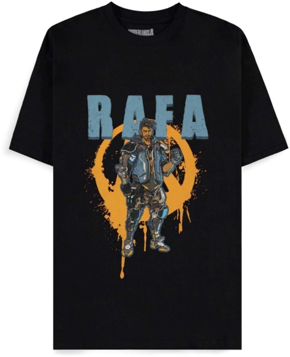 Borderlands 4 - Rafa Heren T-shirt - M - Zwart