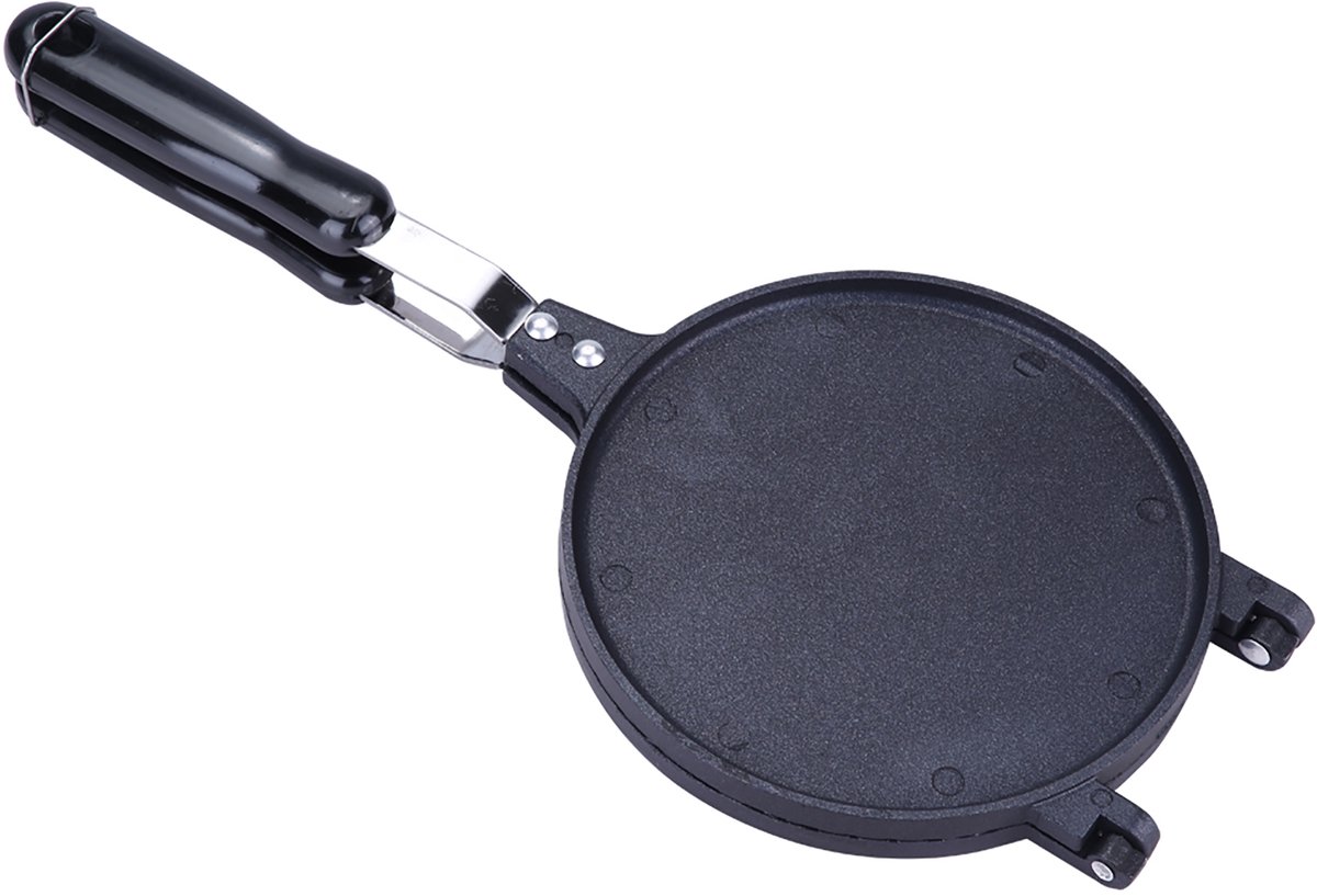 Huishoudelijke keuken gasgestookte wafelijzer mal - Antiaanbak bakvorm voor hoorntjes en eierrolletjes - Compact formaat - Geschikt voor thuis bakken en dessertbereiding