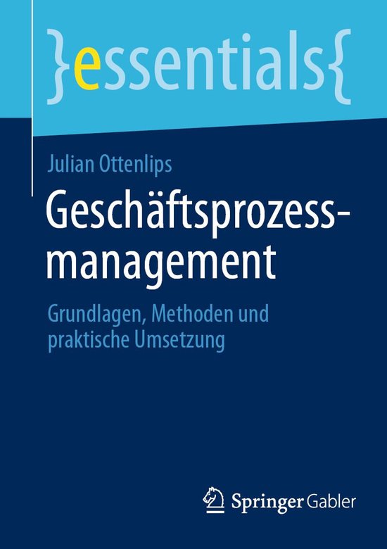 essentials - Geschäftsprozessmanagement - cover