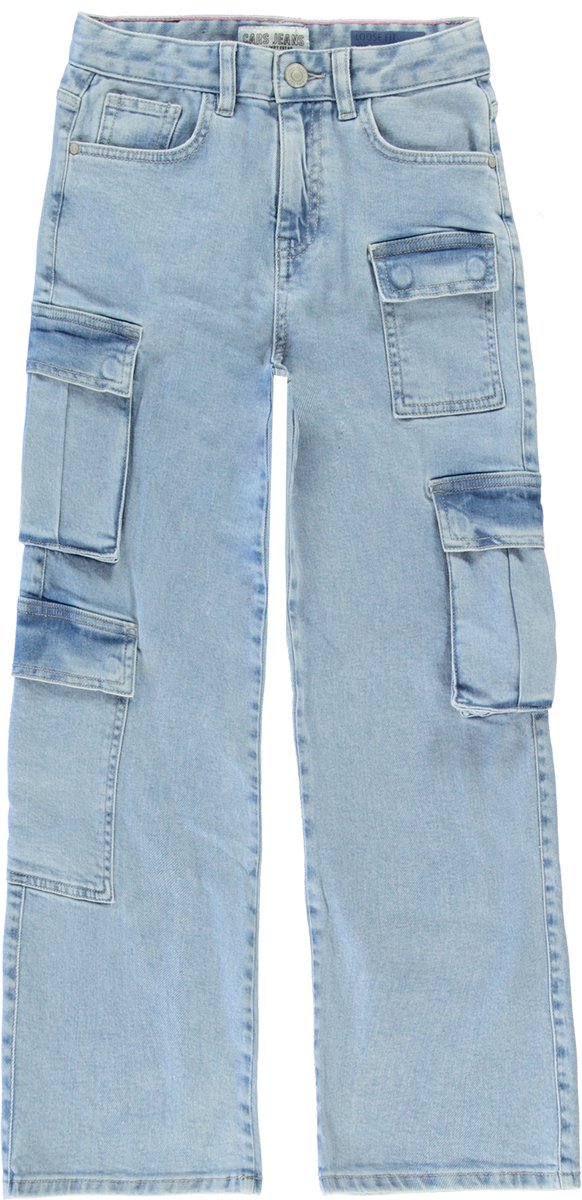 Cars Jeans Bry Cargo Stw/Bl Meisjes Jeans - Maat 146