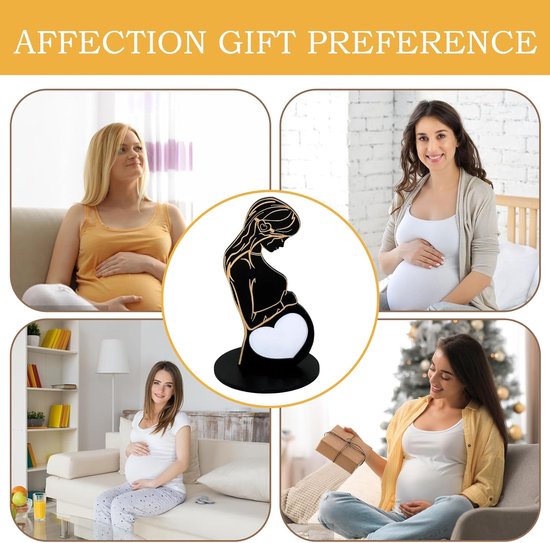 Cadre Photo Échographie Bébé Personnalisable – Compte à Rebours Grossesse & Souvenirs Naissance, Cadeau Future Maman