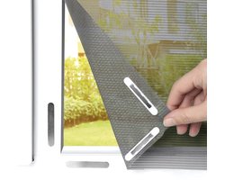 Raamhor - 130x150cm - Gaas - Magnetisch Horrengaas - Horrengaas Met Velcro Klittenband - Zelfklevend - Muggengaas Magneet - Magnetische Hor Voor Ramen - Anti Muggen - Vliegen - Insecten Hor - Zwart