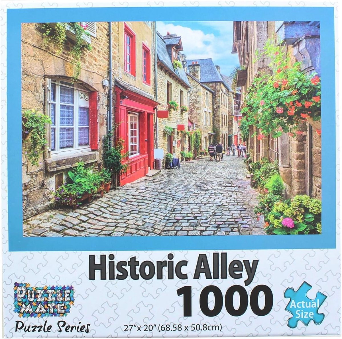 Puzzle Mate – Historic Alley – Legpuzzel 1000 stukjes - 68,6 × 50,8 cm