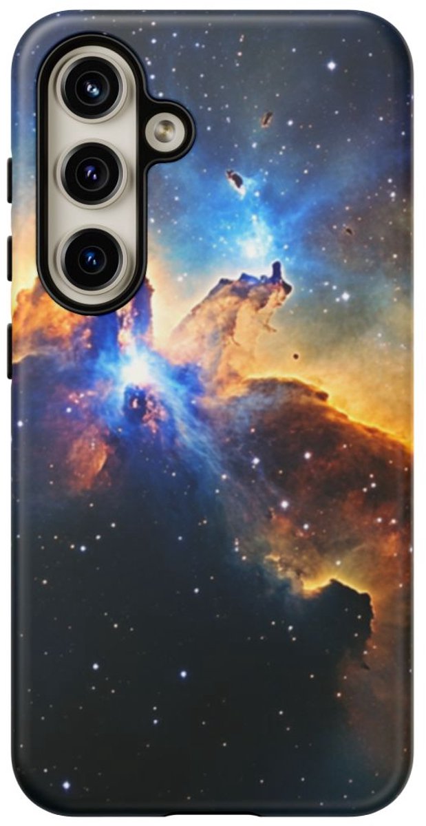 Kleurrijke Nevel in de Ruimte – Telefoonhoesje Geschikt voor Galaxy S24