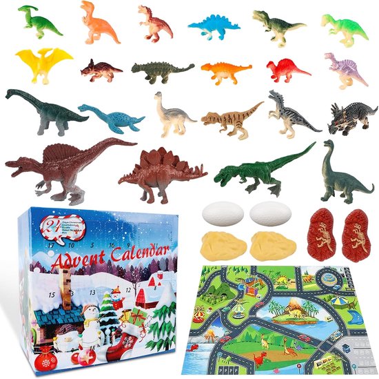 Kerstkalender,Dinosaurus Adventskalender 2025 Voor Kinderen