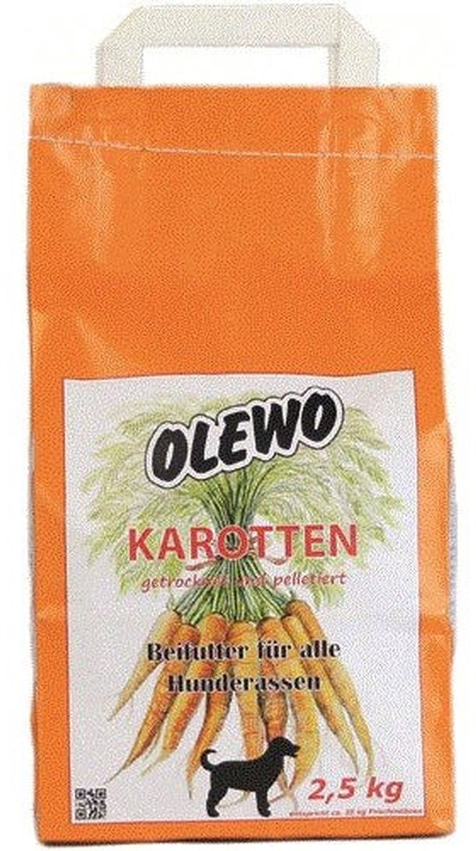 Olewo Olewo Wortel Pellets Hond - 2,5kg