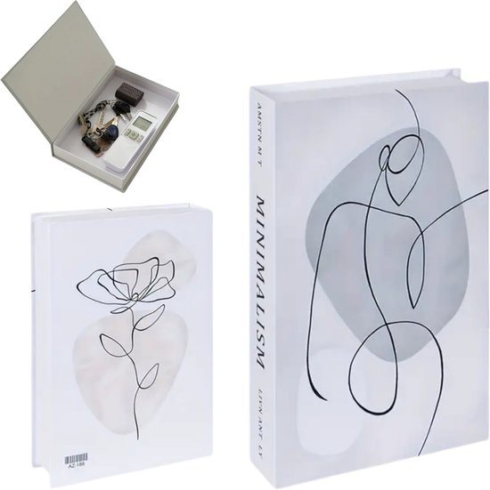 Maison d'Art® Opbergboek Mens - Decoratie Boeken Interieur - Opbergboek - Nep Boeken Decoratie - Opbergdoos Boek - Opbergboeken - Decoratie Boek - Decoratie Boeken - Opbergboeken Nep - Opberg Boek - Boek Doos - Boek Opbergdoos