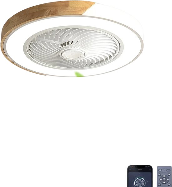 Plafondventilator met Verlichting 6 Snelheden Stille