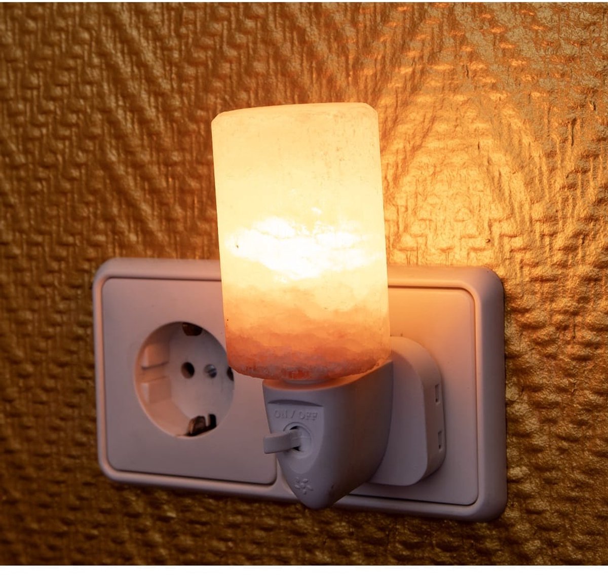 Zoutlamp nachtlicht Cilinder