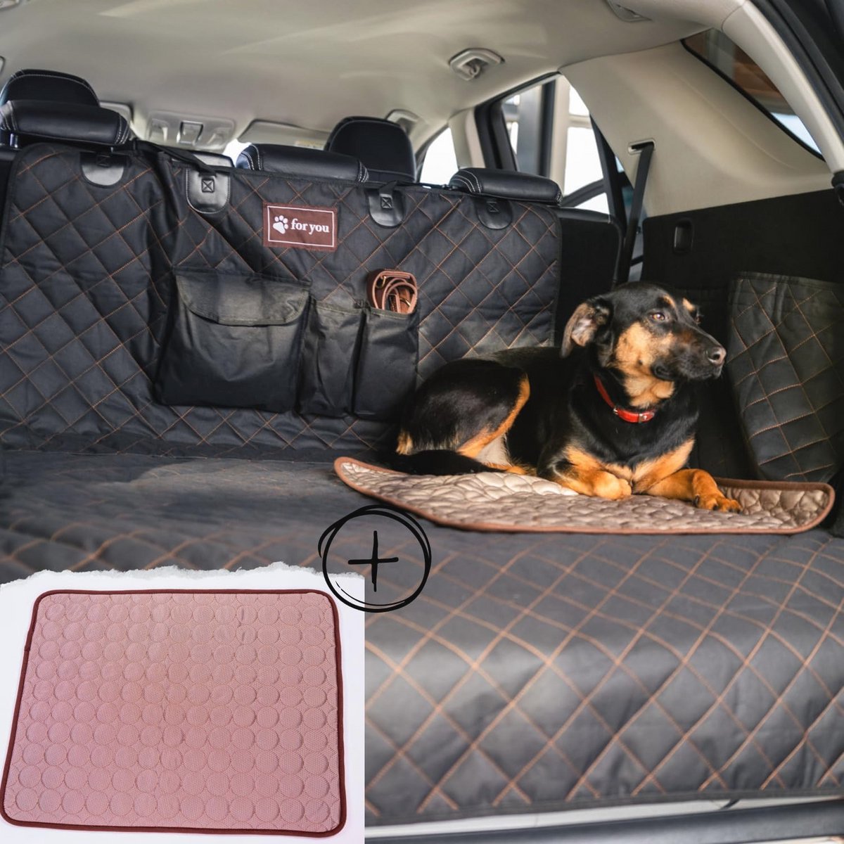 Universele Kofferbakbeschermer voor Honden met Bumperbescherming - Waterafstotend en Krasbestendig