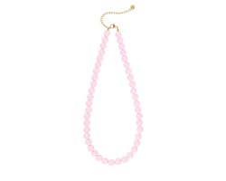 Beady Babe | RVS & Resin | Pastel Roze | Yehwang | Cadeau voor haar | Kerst | Moederdag