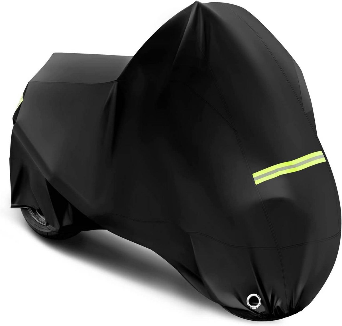 warraich-Waterdichte motorhoes van 210D Oxford stof – Winterbestendige buitenbescherming voor uw voertuig-245x105x125 cm