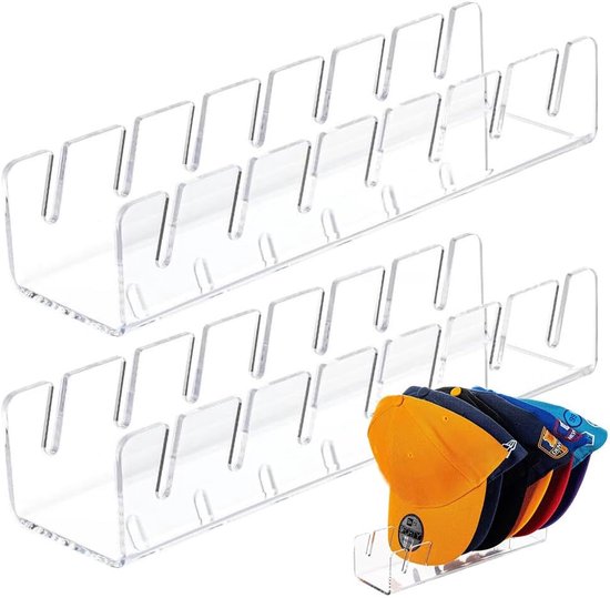 Cap Rack Houder voor 18 Petten - € 24,95 Cap Rack Houder voor 18 Petten - € 24,95