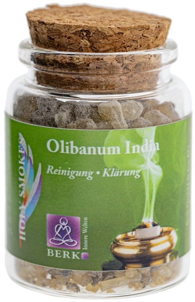 Wierookhars Olibanum India in Glas