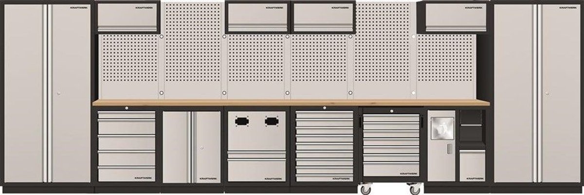 Kraftwerk - Werkplaatssysteem 5.910 x 488 x 2.000 mm