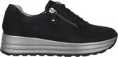 Waldläufer H-Lana - dames sneaker - Zwart - maat 40 (EU) 6.5 (UK)