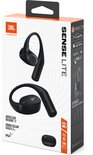 Boîte d'écouteurs JBL Sense Lite, avec mention "OPEN EAR DESIGN" et "32H".
