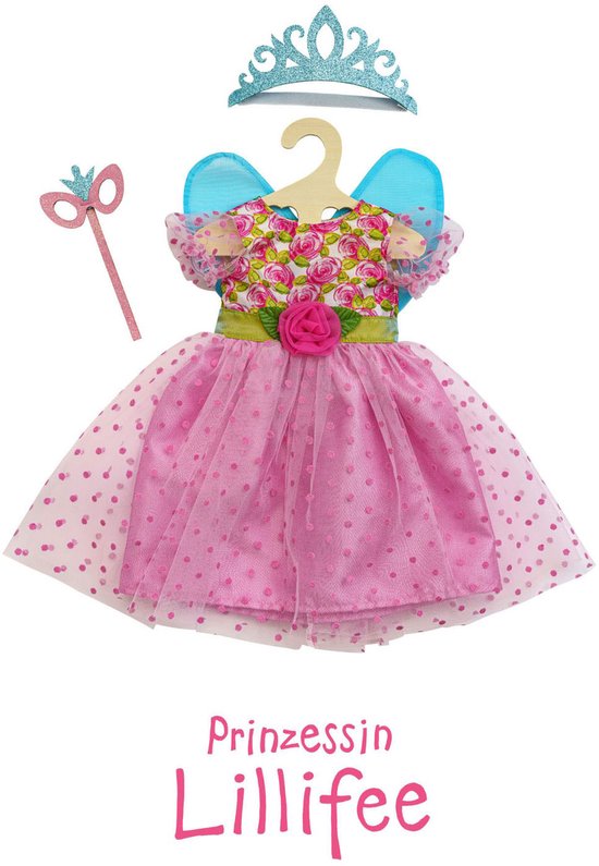 Heless Jurk met Vleugels en Kroon 28 - 35 cm — afbeelding 5