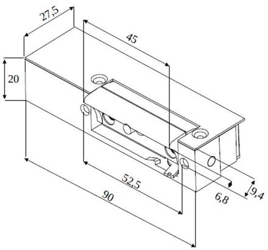 37          E91 | Elektrische deuropener Fafix zonder forend.12V