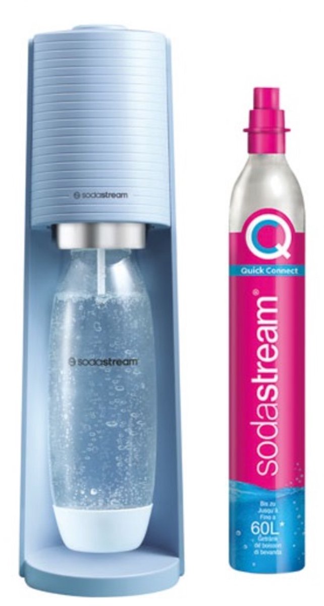 Machine Ă  soda et eau gazeuse Sodastream TERRA Bleue Promo
