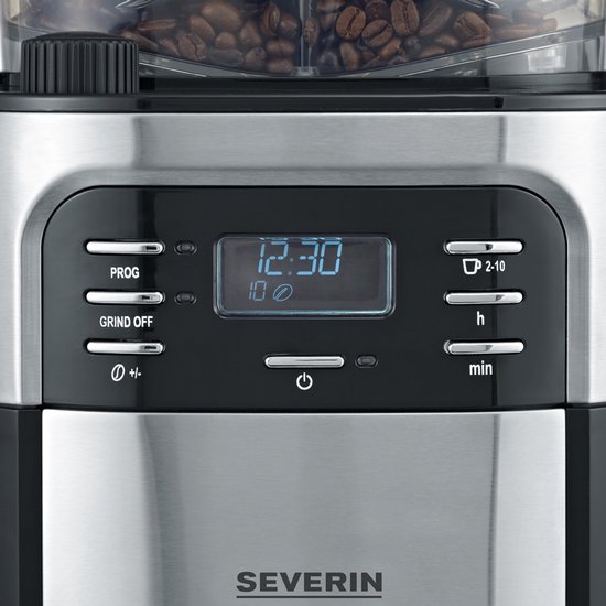SEVERIN Koffiezetapparaat met glazen kan - aromatische koffie - rood KA