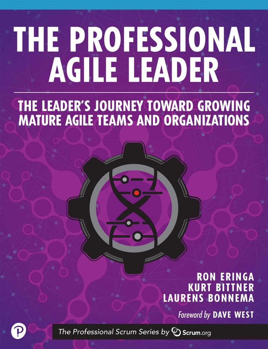 Omslag van The Professional Scrum Series - The Professional Agile Leader