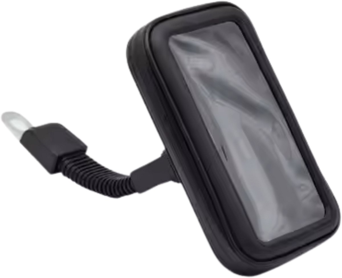 LumiWay Telefoonhouder Fiets / Motor / Brommer / Scooter - Waterdicht - GSM Houder - Fietshouder - Fiets Telefoon Spiegel Houder - Geschikt voor Iphone & Android