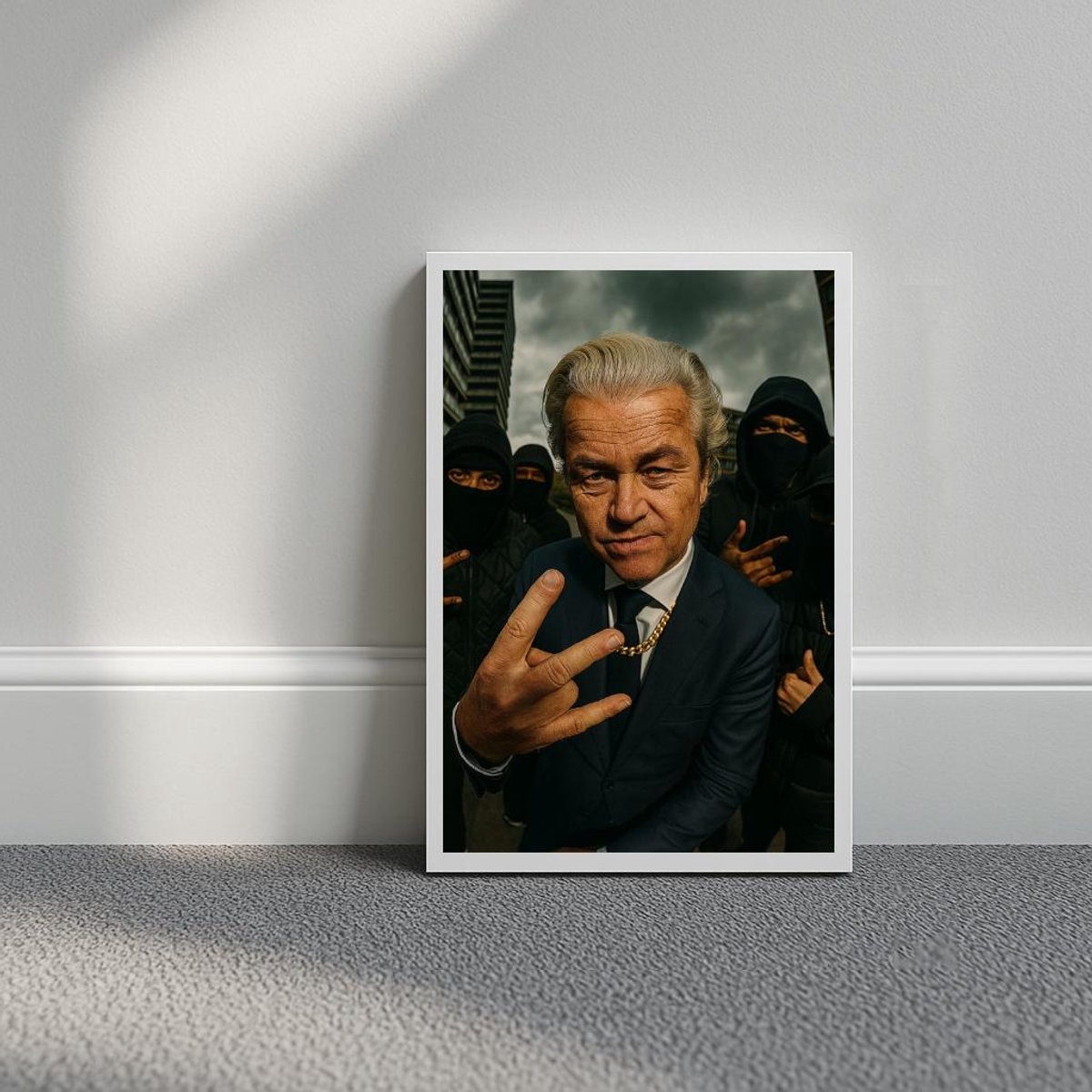 Geert Wilders Poster van Merkloos / Sans marque — cadeau in Wonen & Interieur - foto 3