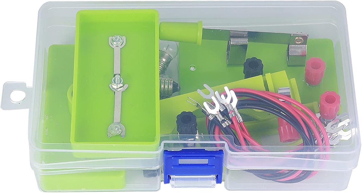 Set De Experimente Fizice, Invatare Circuit Electric, Principii Ale Electromagnetismului Stiinta Pentru Copii Scispark Stem Circuit Serie Circuit Paralel Ss0022