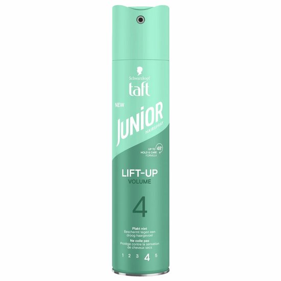 Taft - Lift-Up Volume 4 - Haarspray - Extra volume voor kids - 250 ml ...
