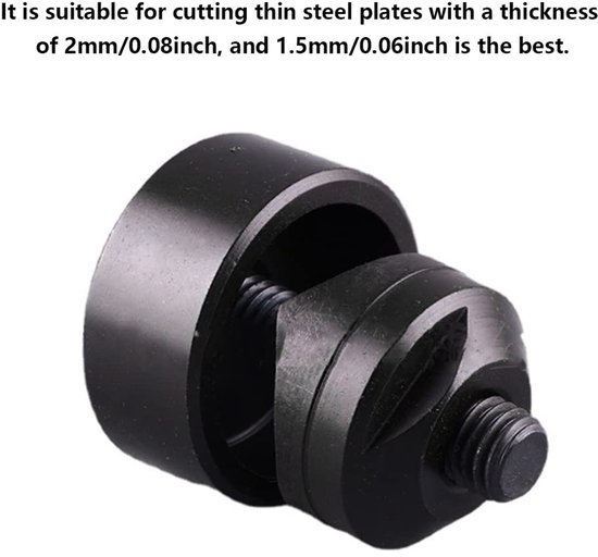 Q-Max QMA16M Sheet Metal Hole Punch 16mm | Rapid Online