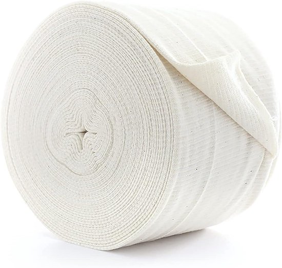 Foto: 10m lengte tubulaire bandage gaas roll tubular grote volwassen ledematen dij arm enkel wond dressing bandage gaas