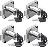 Lot De 20 Gâches De Verrouillage De Tiroir Pour Tiroir à Languette