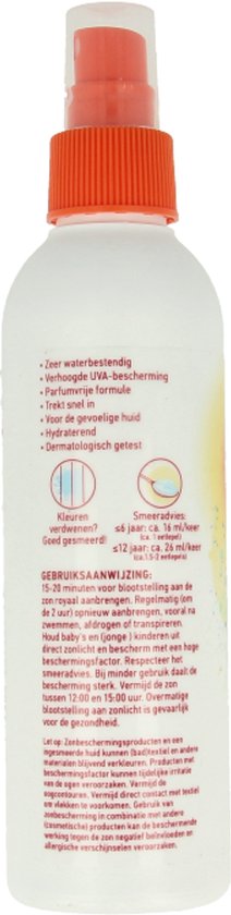 Vision Colored Kids - Zonnebrand Spray - SPF50+ - 180ml