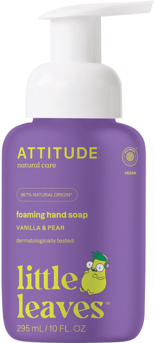 Attitude little leaves schuimende handzeep Vanille en Peer ECO - duurzaam