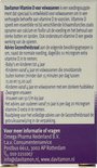 Voedingssupplement Davitamon Vitamine D voor volwassenen. Informatie over advies gezondheidsraad en contactgegevens.