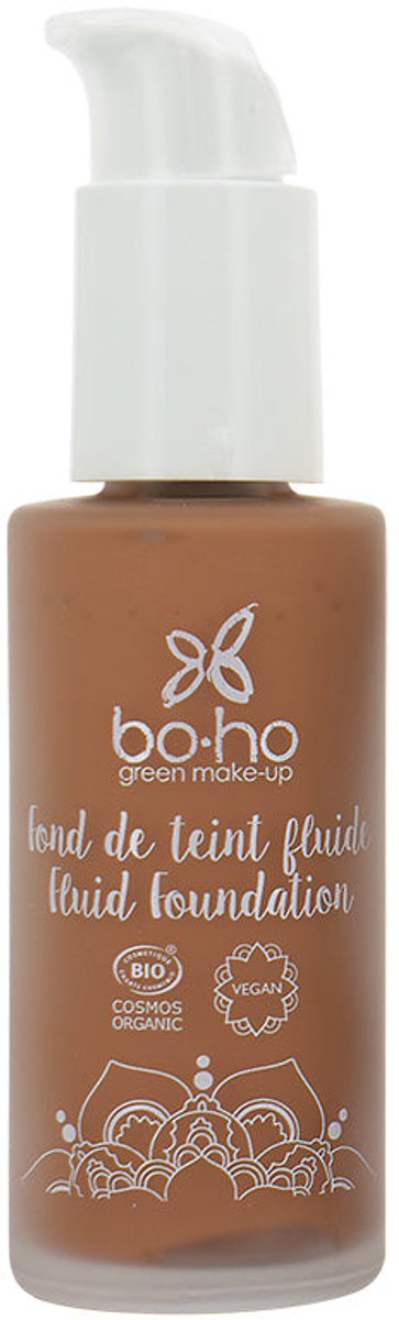 Boho green makeup Liquid foundation 08 brun froid 30 ml