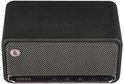 Zwarte Edifier MP230 Bluetooth speaker met zilveren grille en bedieningsknoppen.