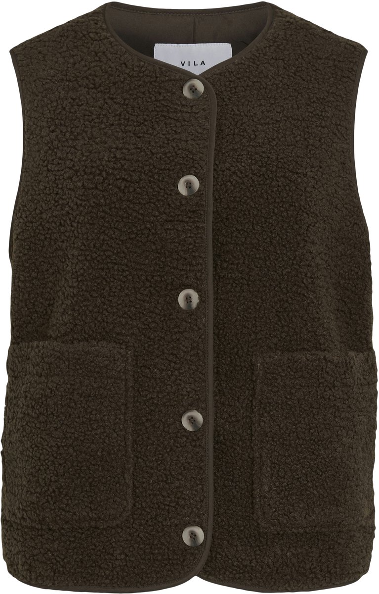 VILA Gilet VIADA teddy