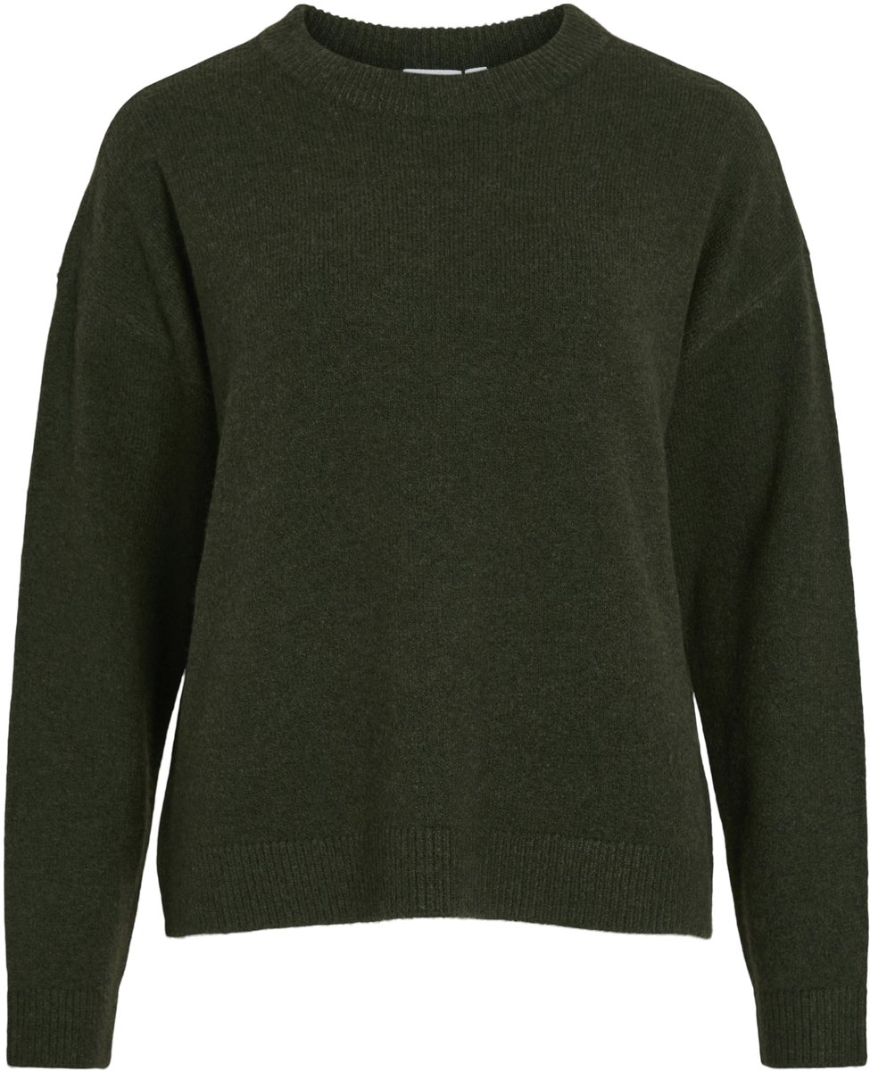VILA - VILOLO L/S O-NECK PULLOVER/1/KA - Dames - Gebreide truien