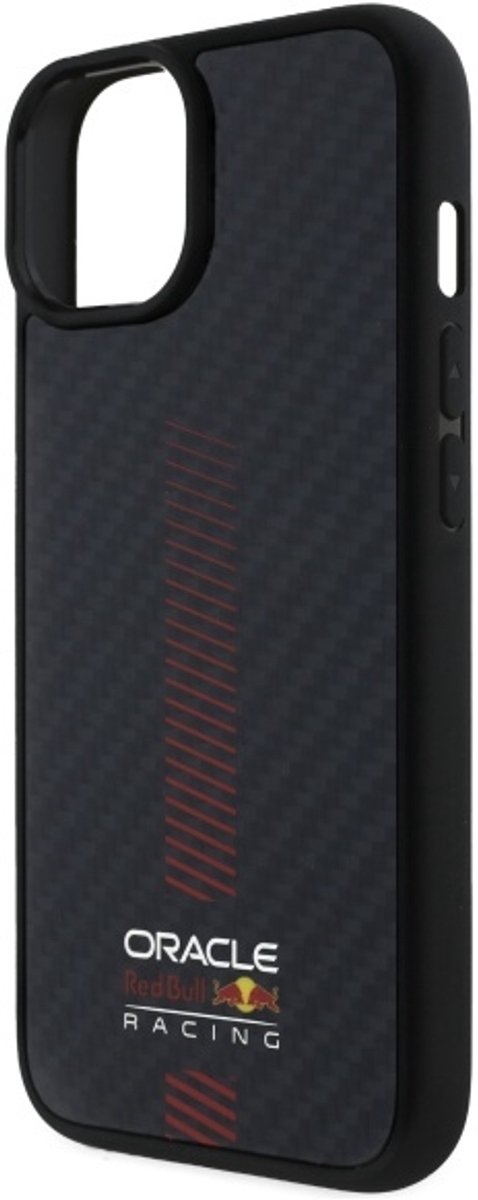 Red Bull Hardcase Voor Iphone 14 6.1 Voor Magsafe Carbon Fiber Power Bar van Merkloos — afbeelding 2