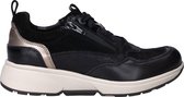 Dames Veterschoenen Xsensible Grenoble Black Combi Hx Zwart - Maat 38