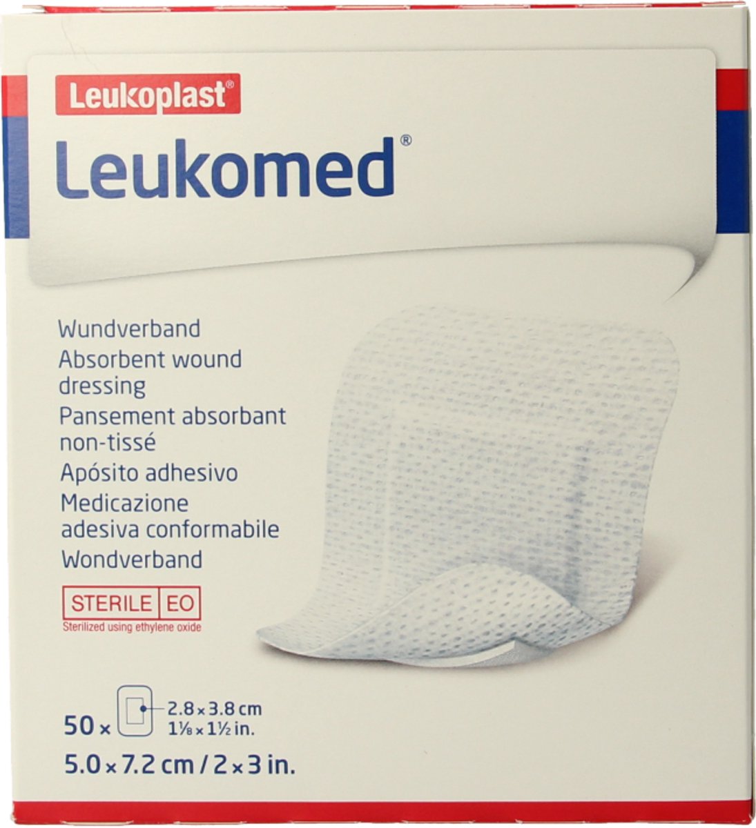 Goedkoopste Leukomed 7.2X 5Cm Steriel, 50 stuks
