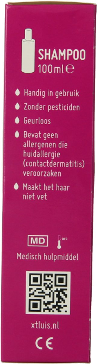XT Luis - Once Shampoo - 100 ml - 1x5 Min Behandeling - Inclusief Kam - Tegen Hoofdluis & Neten van XT Luis — afbeelding 4